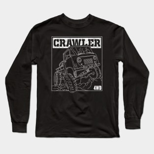 FORWARD CONTROL CRAWLER JEEP Long Sleeve T-Shirt